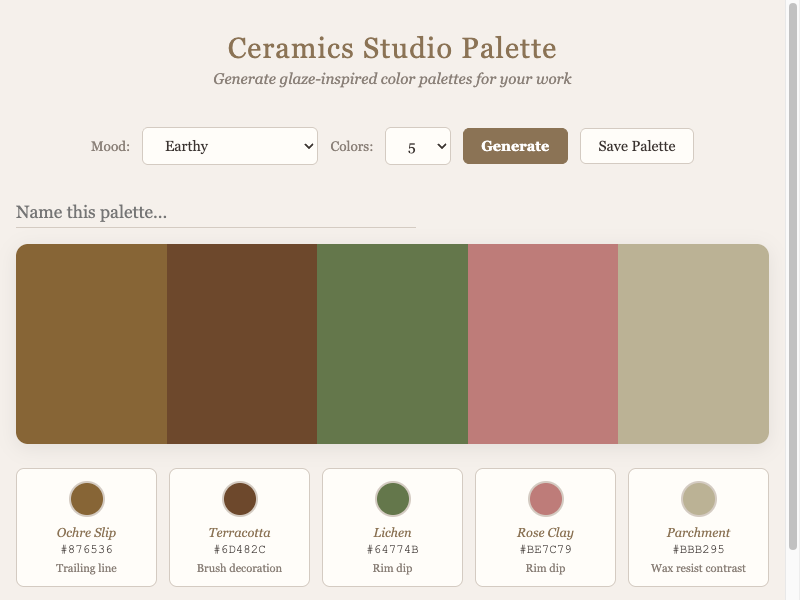App built from prompt only