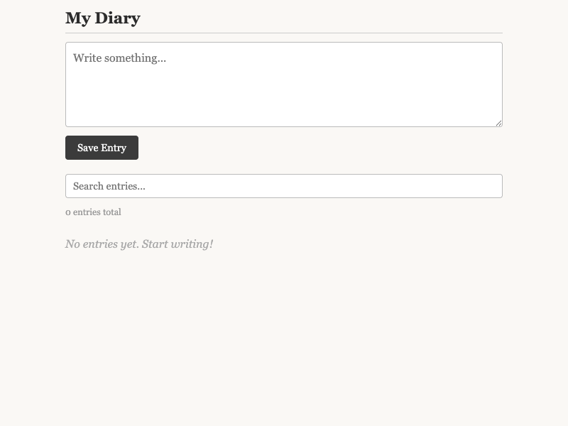 App built from prompt only