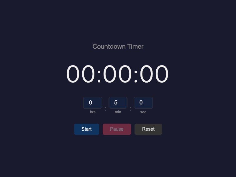 App built from prompt only