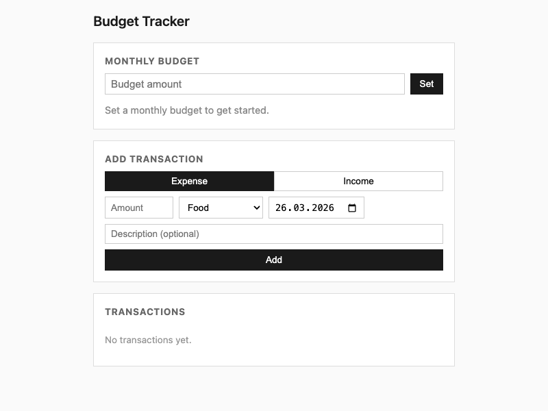 App built with intent artifact